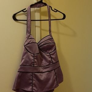Lace-up Back Top